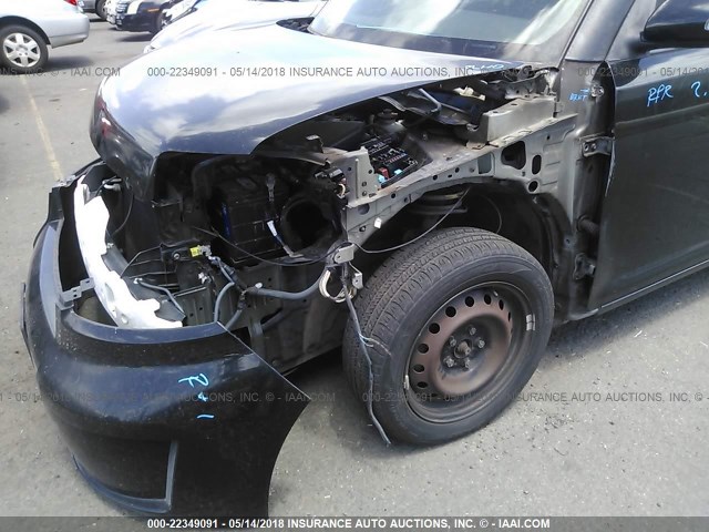 JTLKE50E091082861 - 2009 TOYOTA SCION XB BLACK photo 6
