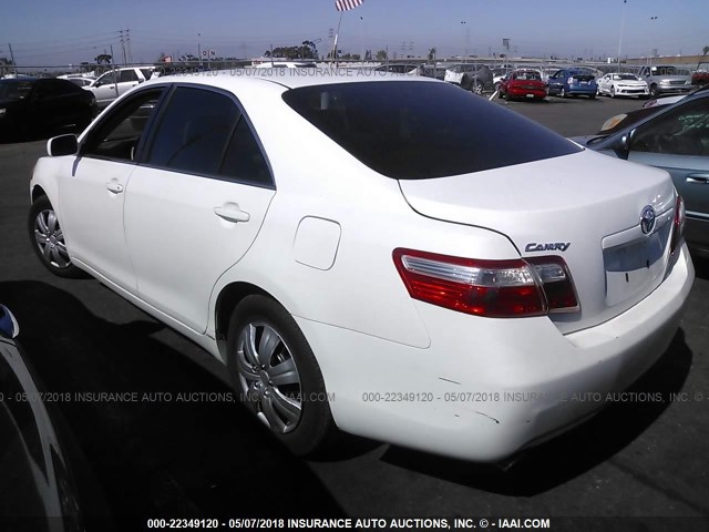 4T1BK46K18U573895 - 2008 TOYOTA CAMRY LE/XLE/SE WHITE photo 3