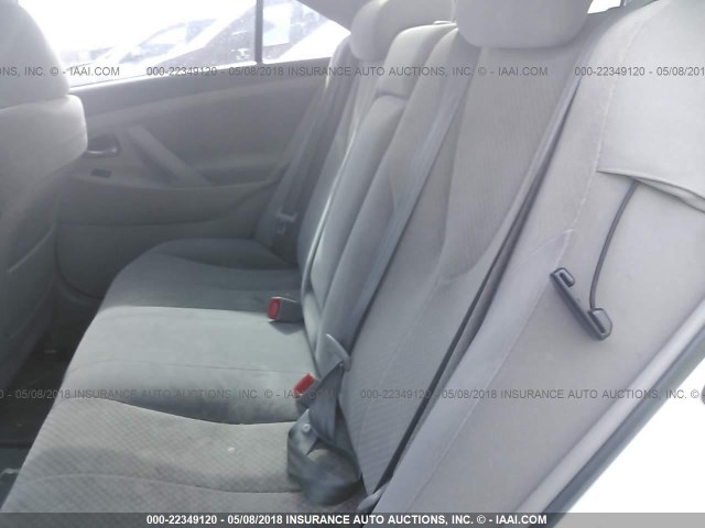 4T1BK46K18U573895 - 2008 TOYOTA CAMRY LE/XLE/SE WHITE photo 8