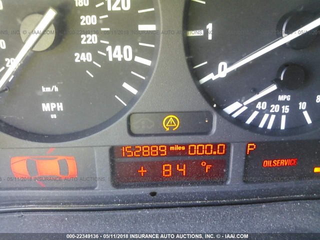 WBADT43441GF58344 - 2001 BMW 525 I AUTOMATIC Bordo foto 7