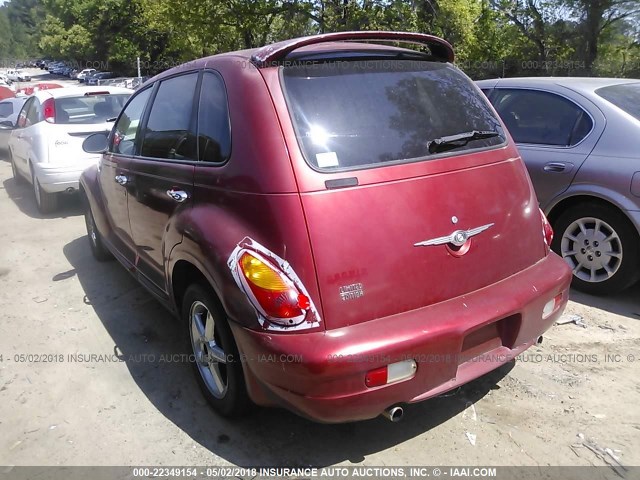 3C8FY68B42T359125 - 2002 CHRYSLER PT CRUISER LIMITED/DREAM CRUISER RED photo 3