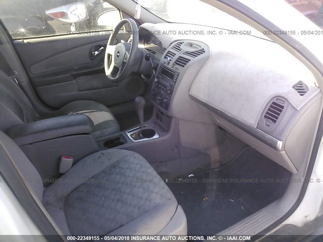 1G1ZT54835F207443 - 2005 CHEVROLET MALIBU LS 白色 照片 5