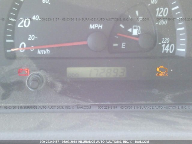 JTDBE30K830157079 - 2003 TOYOTA CAMRY LE/XLE Մոխրագույն լուսանկար 7