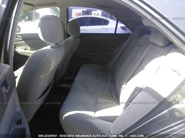 JTDBE30K830157079 - 2003 TOYOTA CAMRY LE/XLE Մոխրագույն լուսանկար 8