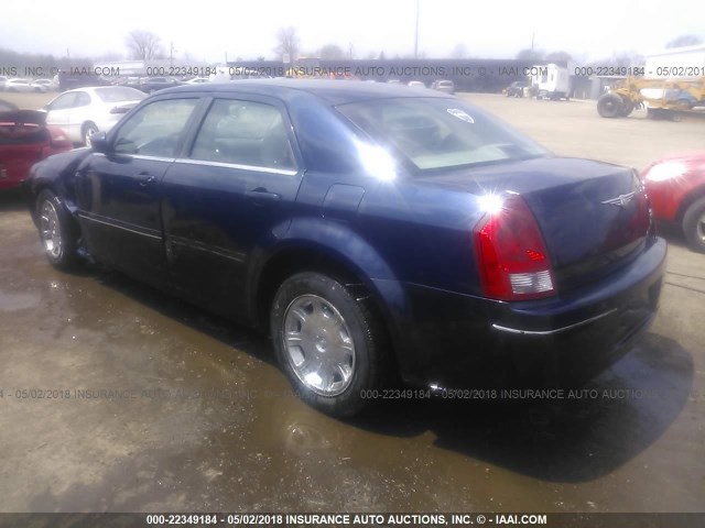 2C3JA53GX5H135727 - 2005 CHRYSLER 300 TOURING BLUE photo 3