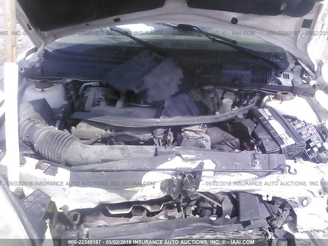 1G1ZT52865F175364 - 2005 CHEVROLET MALIBU LS WHITE photo 10