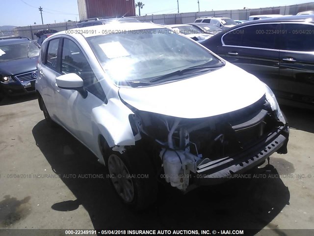 3N1CE2CP2FL415127 - 2015 NISSAN VERSA NOTE S/S PLUS/SV/SL/SR WHITE photo 1