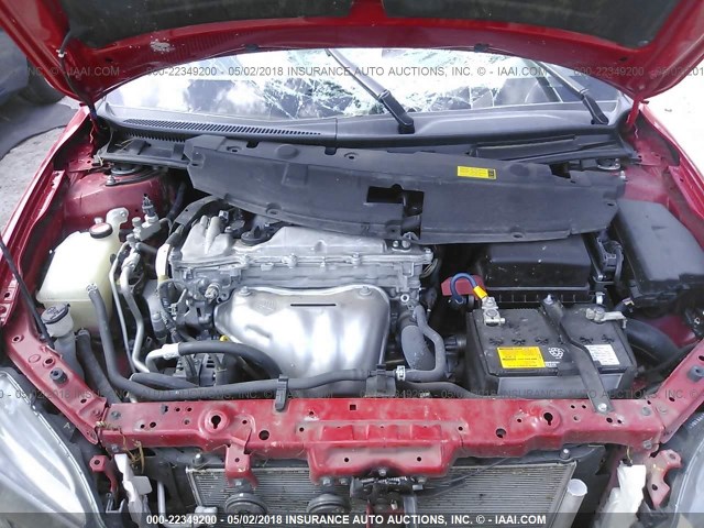 JTKJF5C78E3088254 - 2014 TOYOTA SCION TC 红色 照片 10