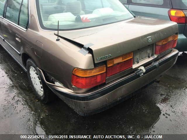 JHMCB7556LC117703 - 1990 HONDA ACCORD LX/EX GOLD photo 6