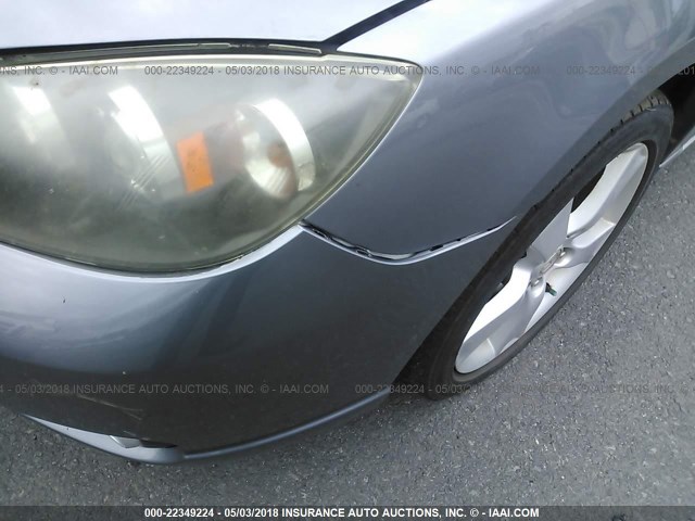 JM1BK343351259981 - 2005 MAZDA 3 HATCHBACK GRAY photo 6