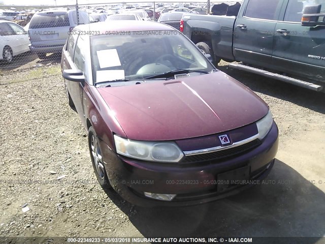 1G8AL52F73Z138753 - 2003 SATURN ION LEVEL 3 MAROON photo 6