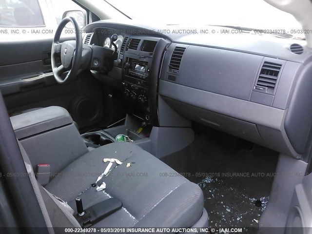 1D4HB38N86F111712 - 2006 DODGE DURANGO SXT GRAY photo 5