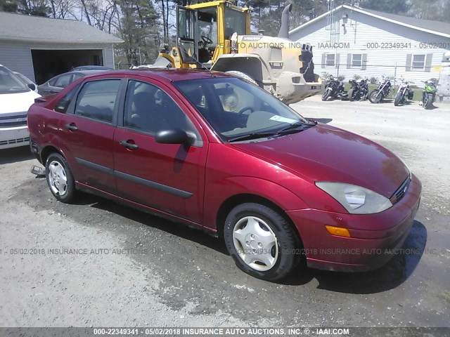 1FAFP33P53W125860 - 2003 FORD FOCUS LX RED photo 1