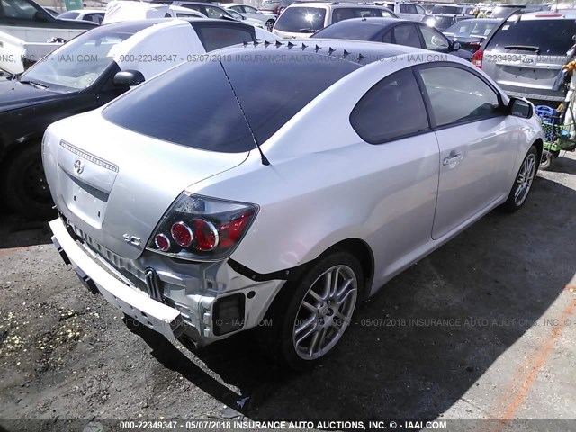 JTKDE167880227728 - 2008 TOYOTA SCION TC 银色 照片 4