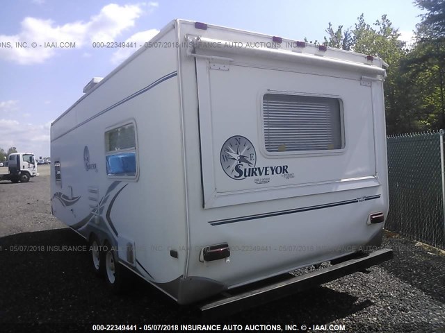 4X4TSVA206L007164 - 2006 FOREST RIVER SURVEYOR  白色 照片 3