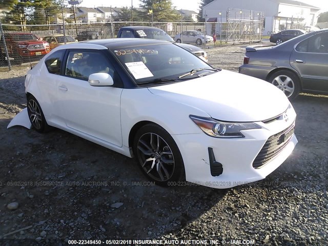 JTKJF5C72E3075404 - 2014 TOYOTA SCION TC 白色 照片 1