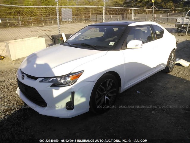 JTKJF5C72E3075404 - 2014 TOYOTA SCION TC 白色 照片 2
