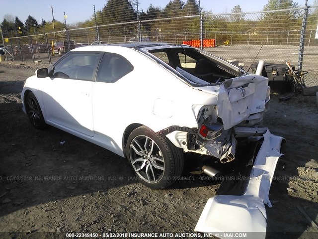 JTKJF5C72E3075404 - 2014 TOYOTA SCION TC 白色 照片 3
