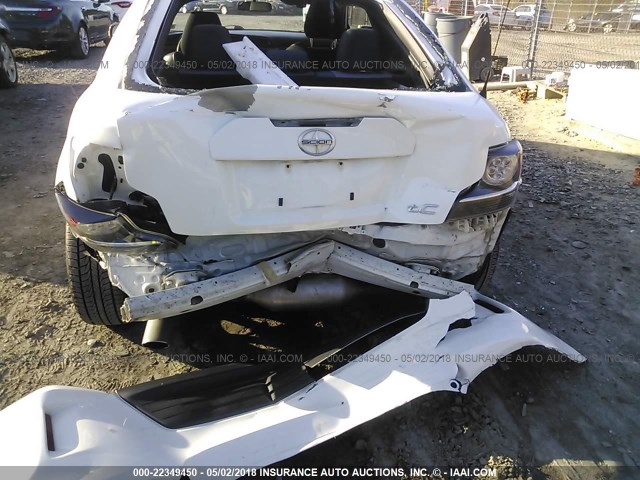 JTKJF5C72E3075404 - 2014 TOYOTA SCION TC 白色 照片 6