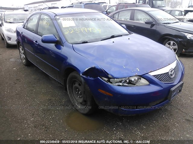 1YVHP80C355M16040 - 2005 MAZDA 6 I BLUE photo 1