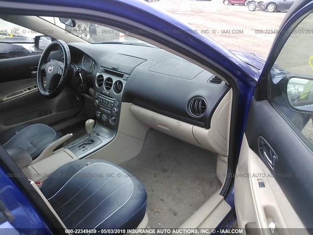 1YVHP80C355M16040 - 2005 MAZDA 6 I Niebieski zdjęcie 5