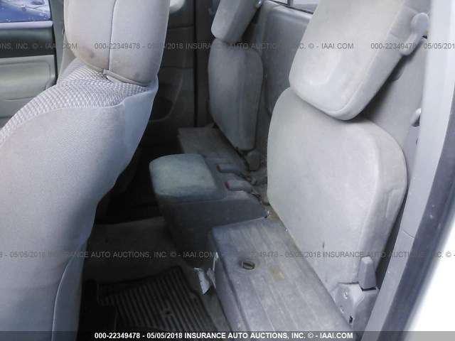 5TETX22NX9Z651985 - 2009 TOYOTA TACOMA ACCESS CAB Weiß Foto 8