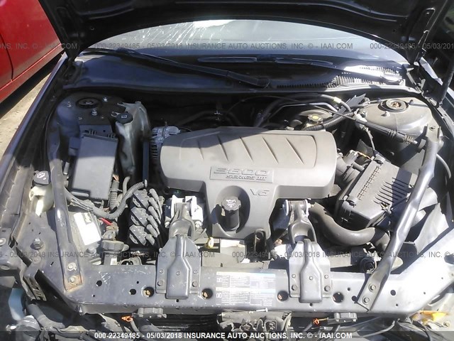 2G2WP552971126518 - 2007 PONTIAC GRAND PRIX შავი ფოტო 10