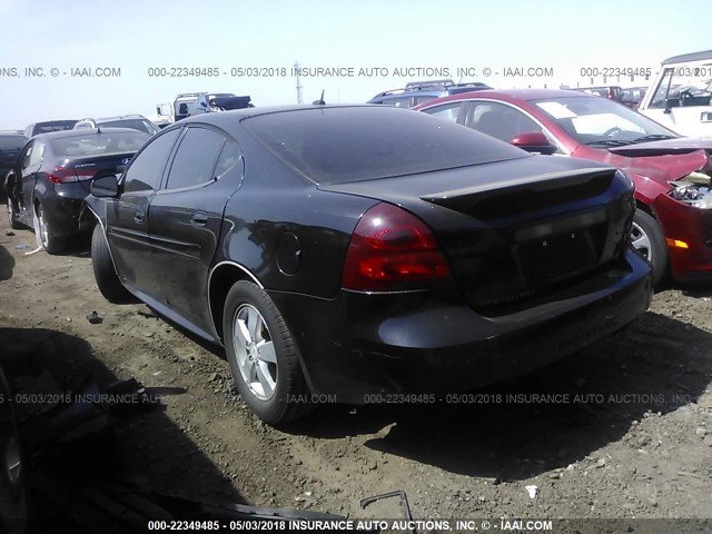 2G2WP552971126518 - 2007 PONTIAC GRAND PRIX შავი ფოტო 3