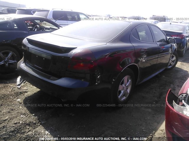 2G2WP552971126518 - 2007 PONTIAC GRAND PRIX შავი ფოტო 4