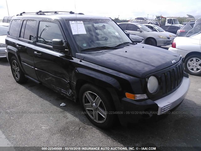 1J8FT48W47D398391 - 2007 JEEP PATRIOT LIMITED BLACK photo 6