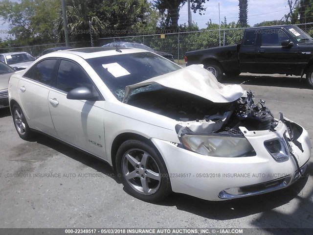 1G2ZG57NX84221079 - 2008 PONTIAC G6 SE WHITE photo 1