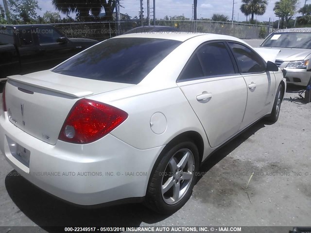 1G2ZG57NX84221079 - 2008 PONTIAC G6 SE WHITE photo 4