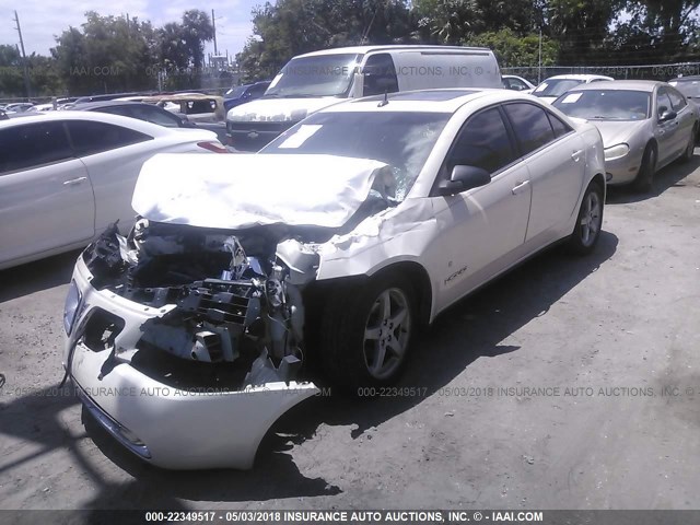 1G2ZG57NX84221079 - 2008 PONTIAC G6 SE WHITE photo 6