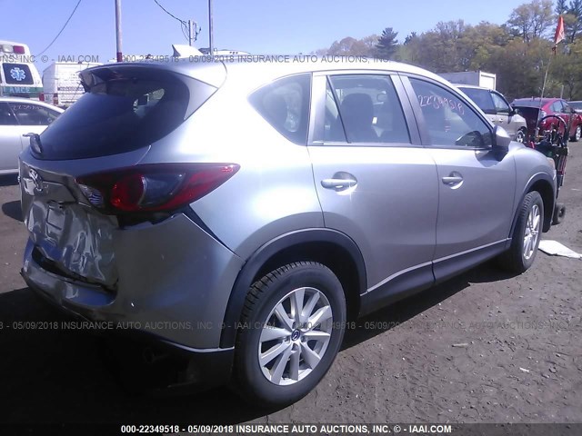 JM3KE2BE3D0106843 - 2013 MAZDA CX-5 SPORT GRAY photo 4