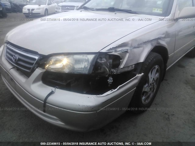 4T1BF22K5YU951389 - 2000 TOYOTA CAMRY LE/XLE TAN photo 6