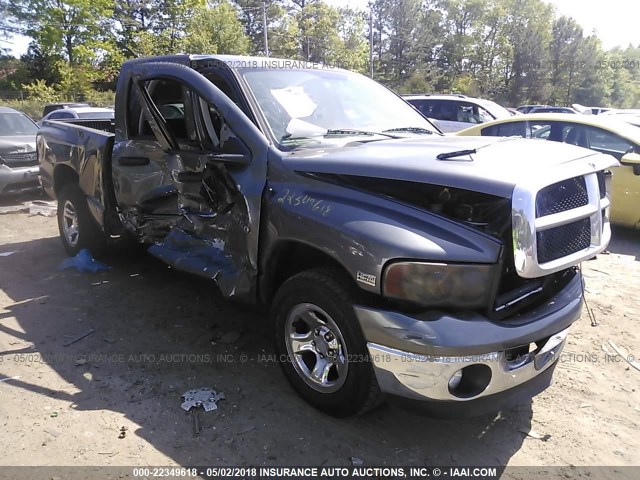 1D7HA18D73S320069 - 2003 DODGE RAM 1500 ST/SLT GRAY photo 1