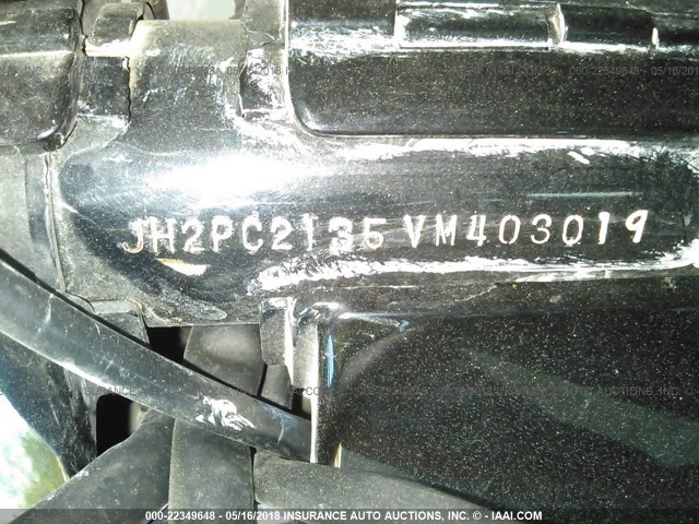 JH2PC2135VM403019 - 1997 HONDA VT600 CD RED photo 10