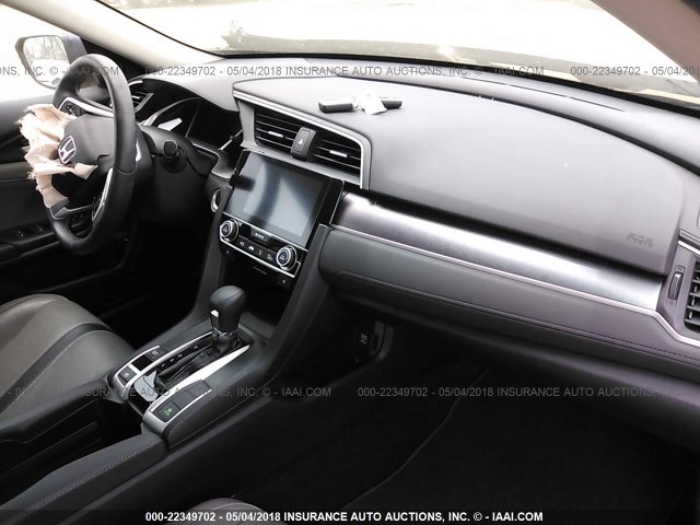 19XFC1F70GE028281 - 2016 HONDA CIVIC EXL BLUE photo 5