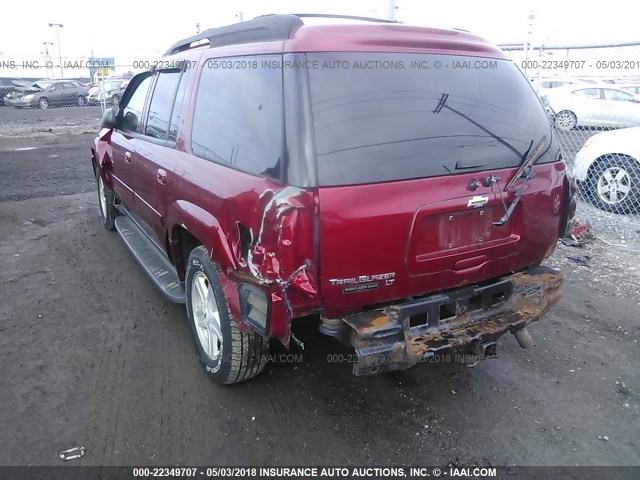 1GNET16S556168515 - 2005 CHEVROLET TRAILBLAZER EXT LS/EXT LT RED photo 6