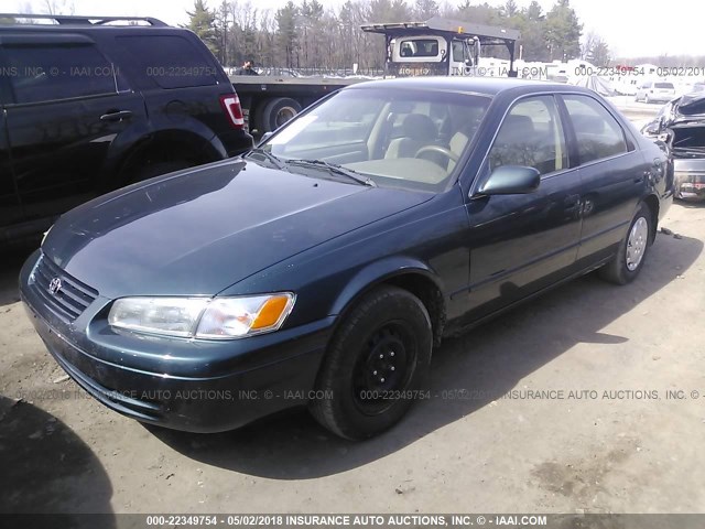 4T1BG22K9WU186746 - 1998 TOYOTA CAMRY CE/LE/XLE 绿色 照片 2