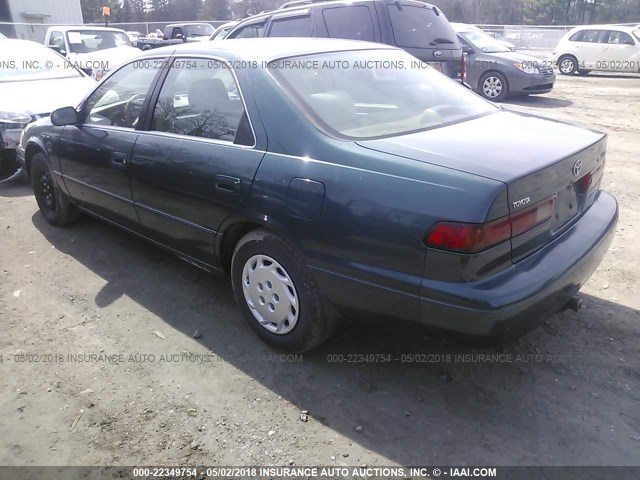 4T1BG22K9WU186746 - 1998 TOYOTA CAMRY CE/LE/XLE 绿色 照片 3