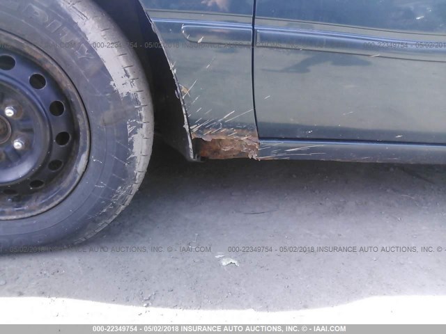 4T1BG22K9WU186746 - 1998 TOYOTA CAMRY CE/LE/XLE 绿色 照片 6