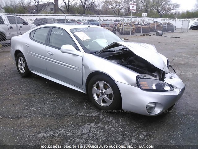 2G2WS522651128288 - 2005 PONTIAC GRAND PRIX GT SILVER photo 1