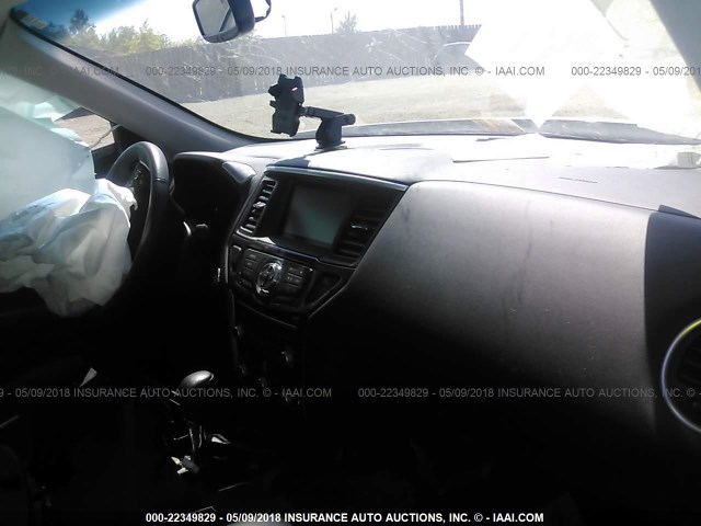 5N1AR2MM7FC708672 - 2015 NISSAN PATHFINDER S/SV/SL/PLATINUM 白色 照片 5