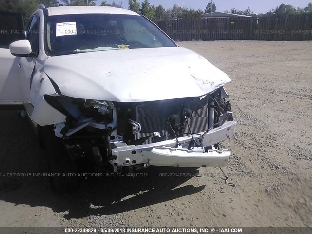 5N1AR2MM7FC708672 - 2015 NISSAN PATHFINDER S/SV/SL/PLATINUM 白色 照片 6