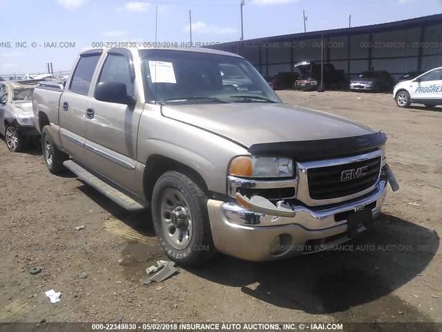 2GTEC13V361309324 - 2006 GMC NEW SIERRA C1500 GOLD photo 1