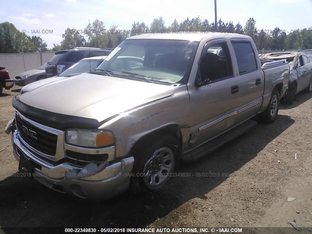 2GTEC13V361309324 - 2006 GMC NEW SIERRA C1500 GOLD photo 2