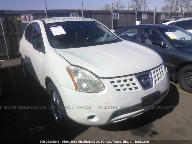 JN8AS58VX9W442634 - 2009 NISSAN ROGUE S/SL WHITE photo 1