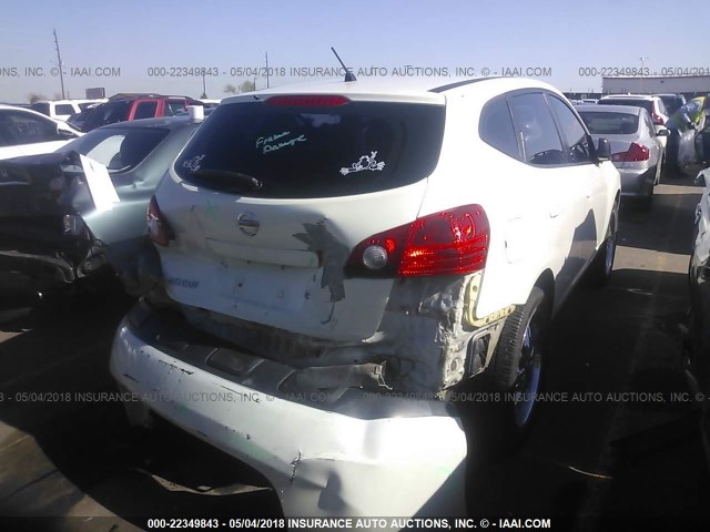 JN8AS58VX9W442634 - 2009 NISSAN ROGUE S/SL WHITE photo 4