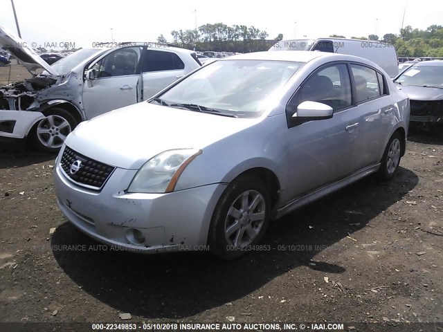 3N1AB6AP6BL724071 - 2011 NISSAN SENTRA 2.0/2.0S/SR/2.0SL SILVER photo 2